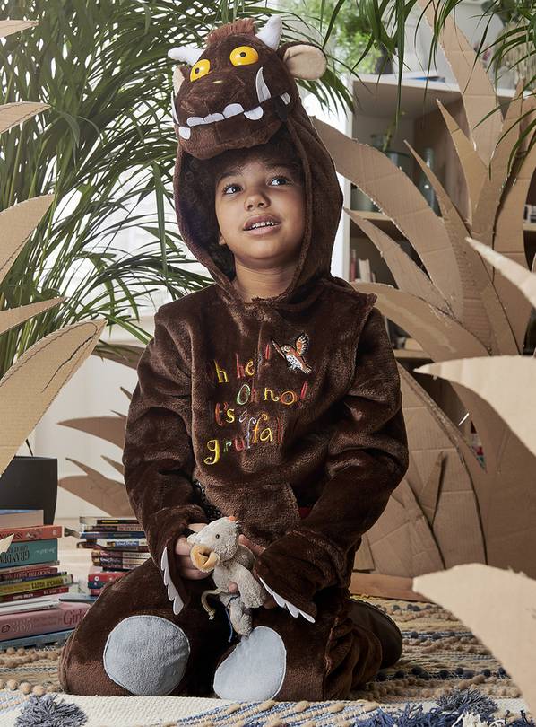 The Gruffalo Brown All In One Costume 5-6 years