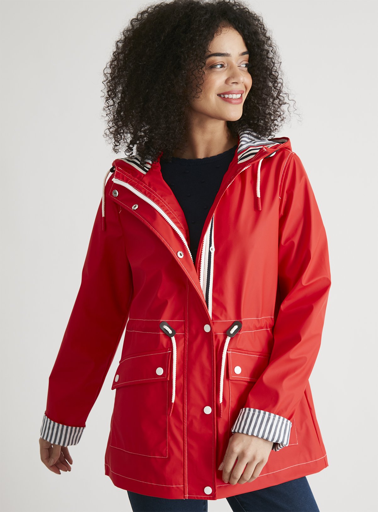 sainsburys red coat