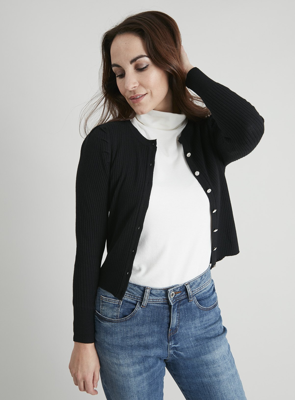 black cardigan sainsburys