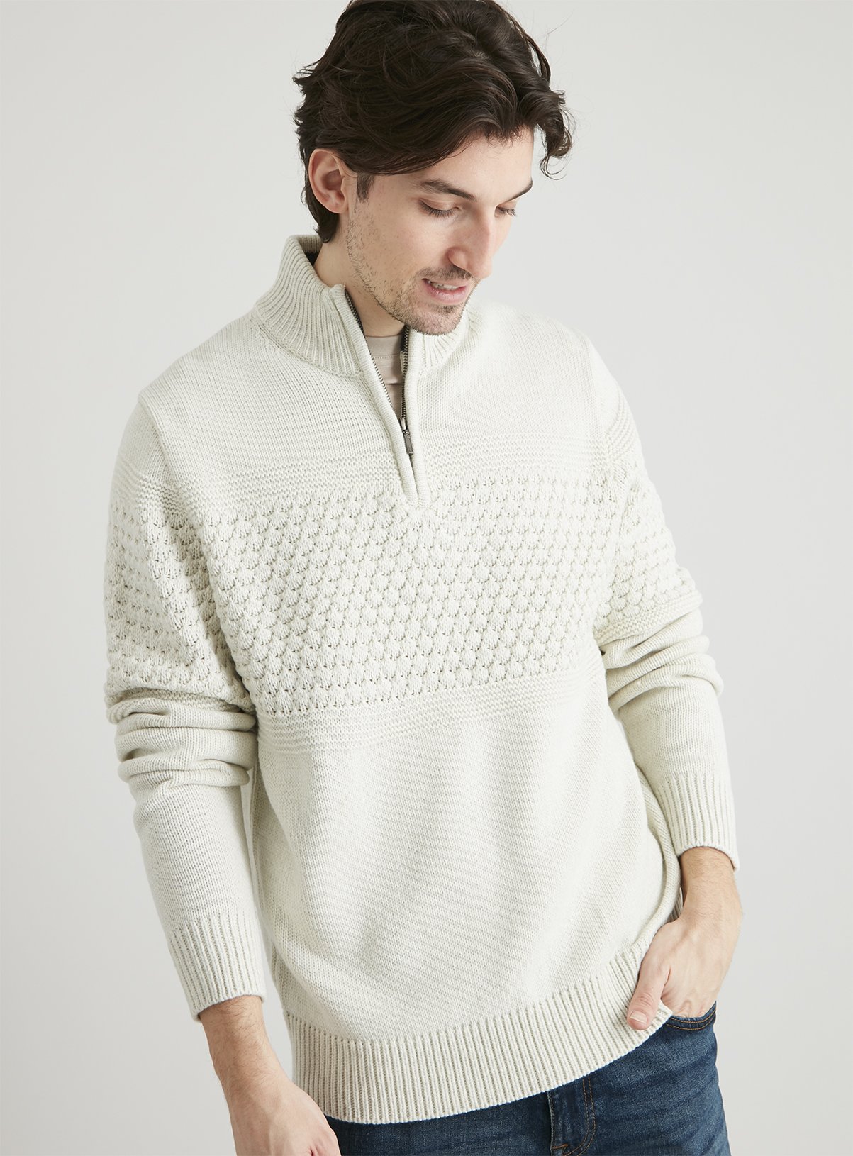 top zip jumper