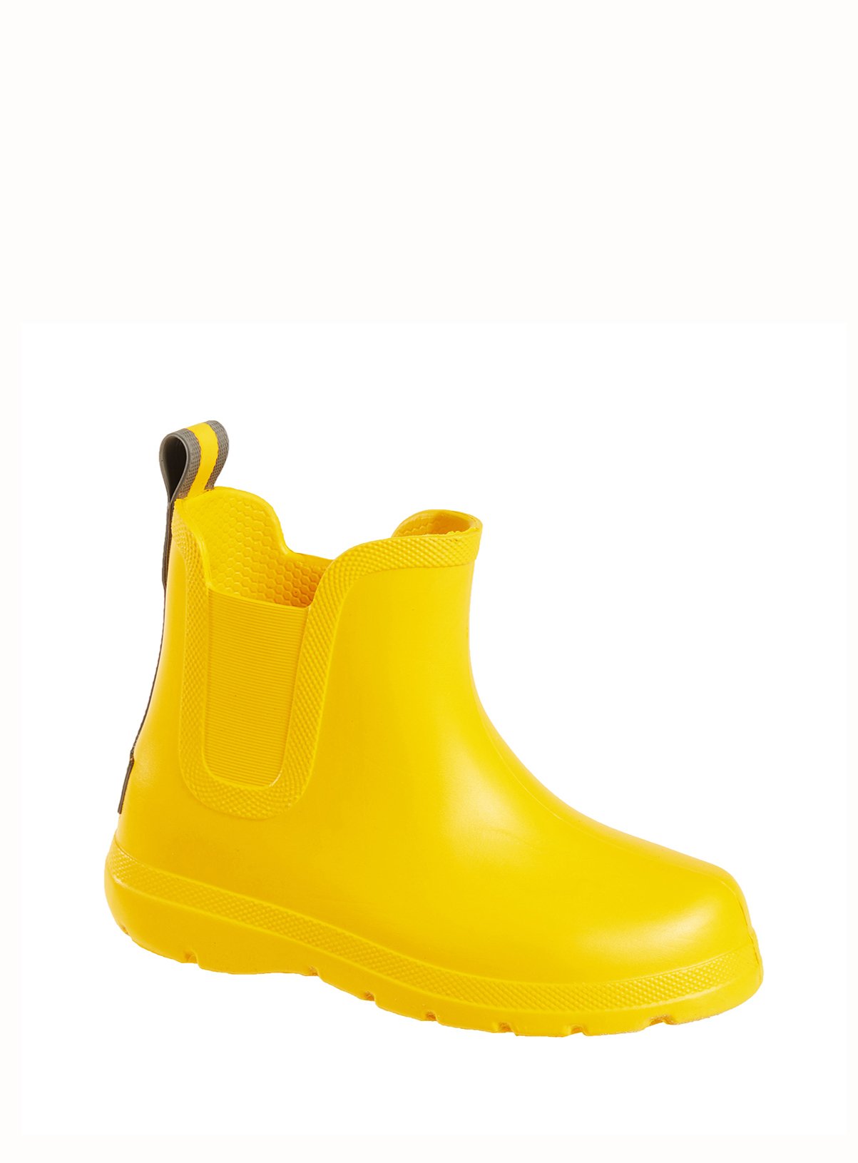 yellow chelsea rain boots