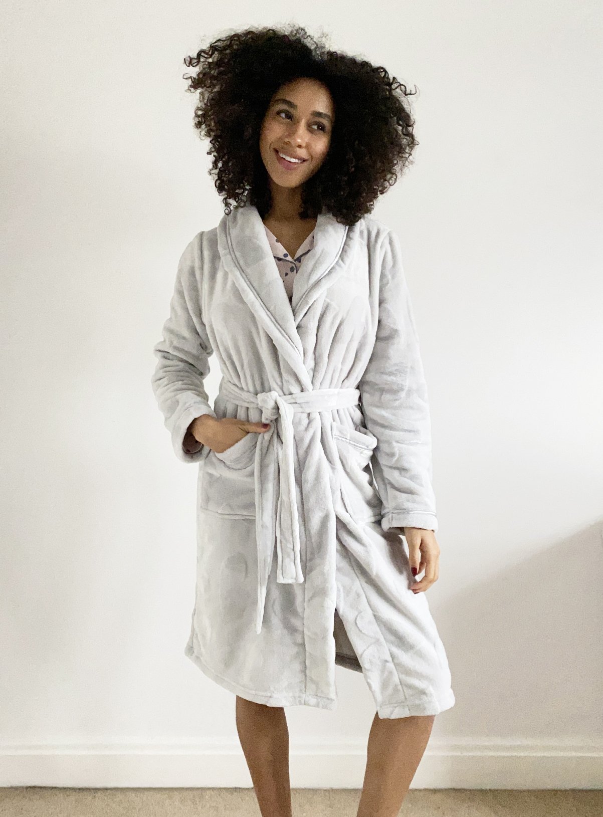 womens short dressing gown jacket