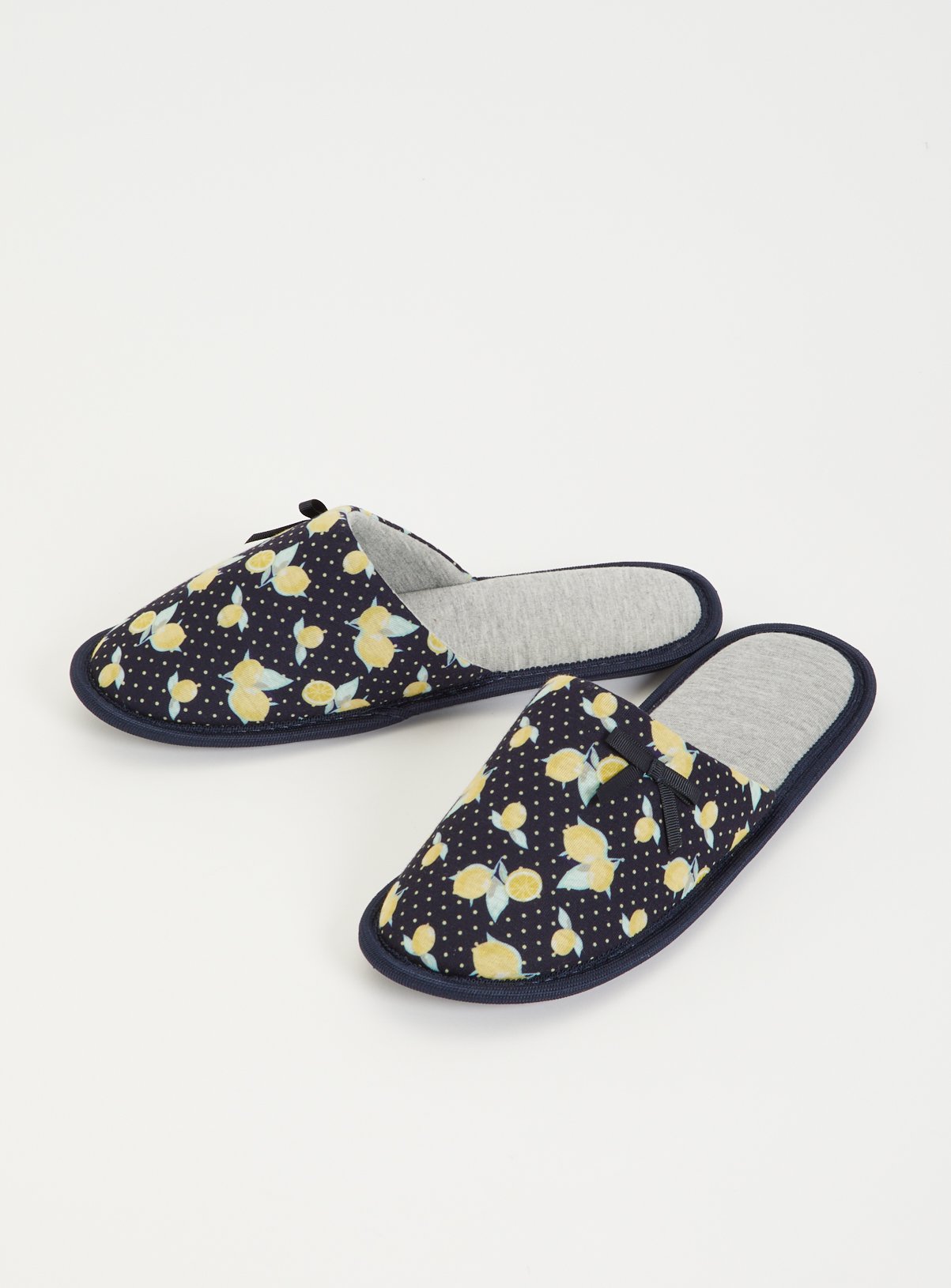 the lemon collection slippers
