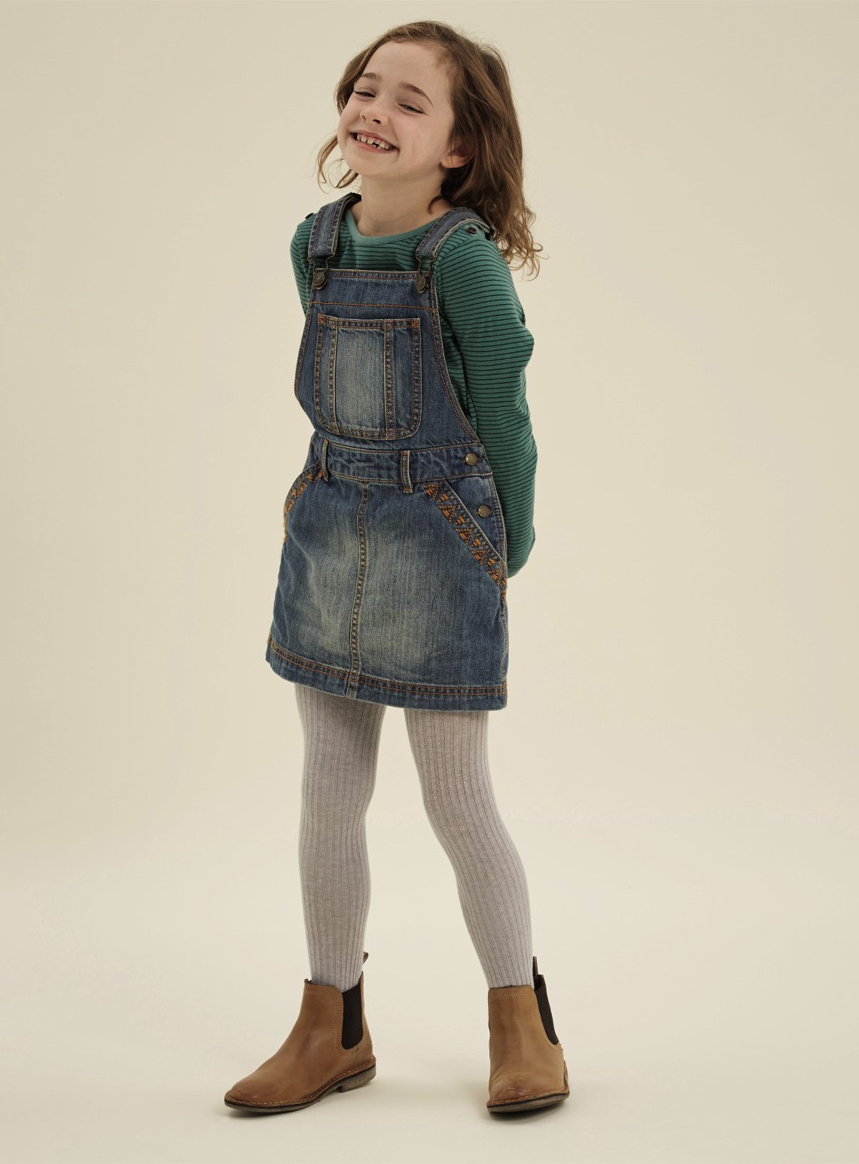 denim pinafore dress tu