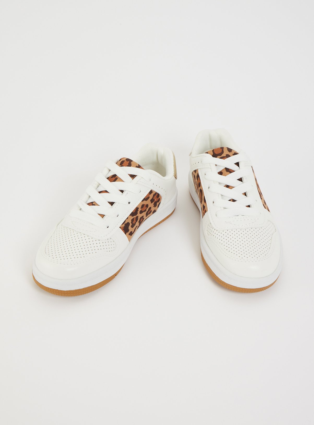 leopard print trainers