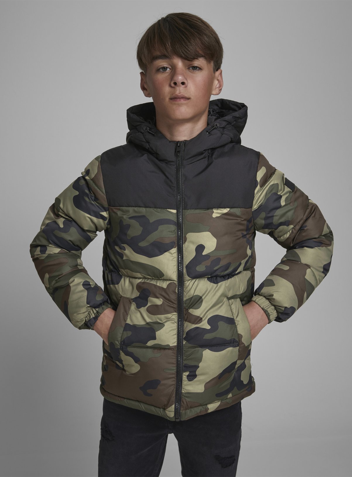 jack and jones camouflage hoodie