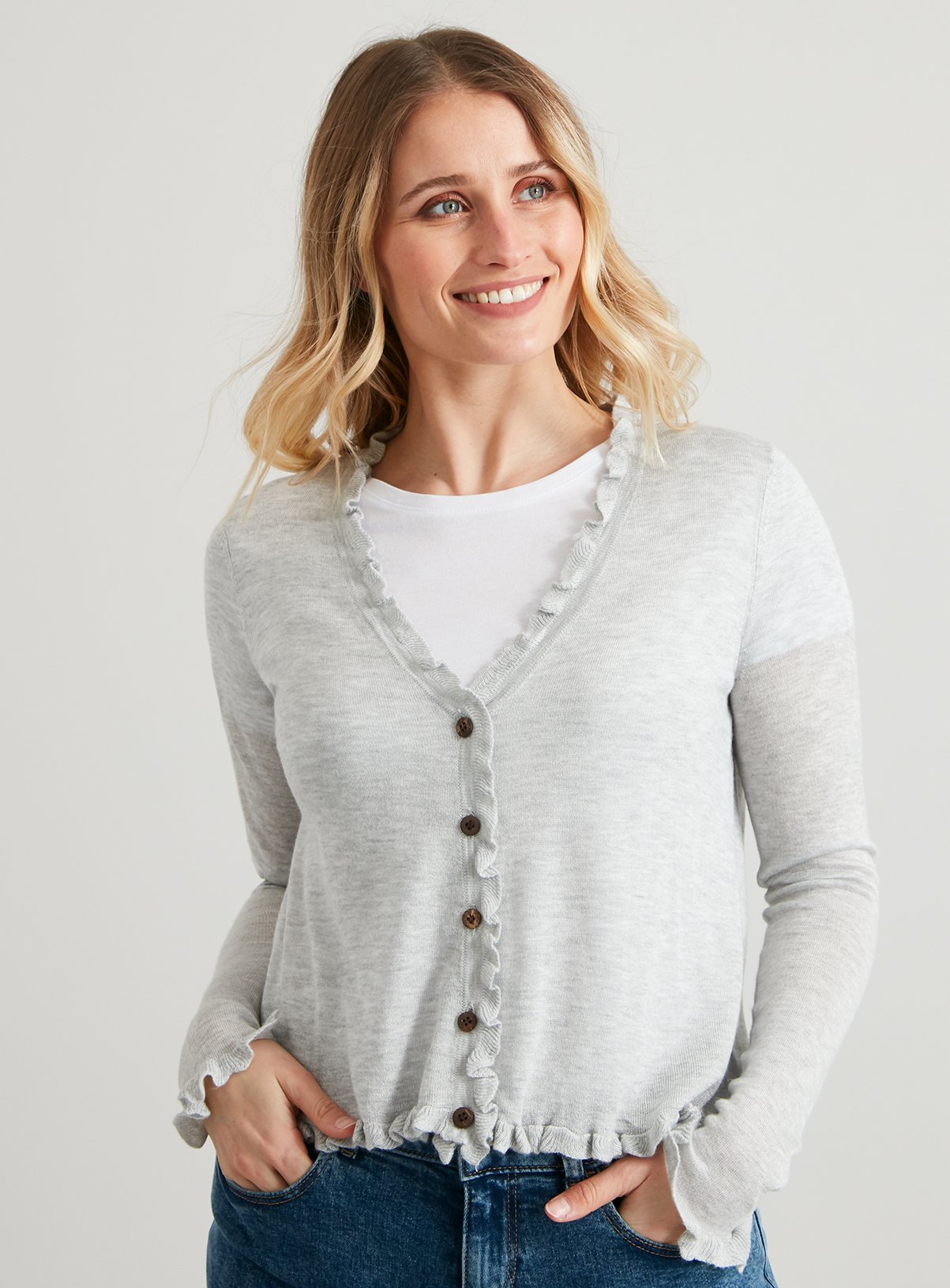 black zip up cardigan women's