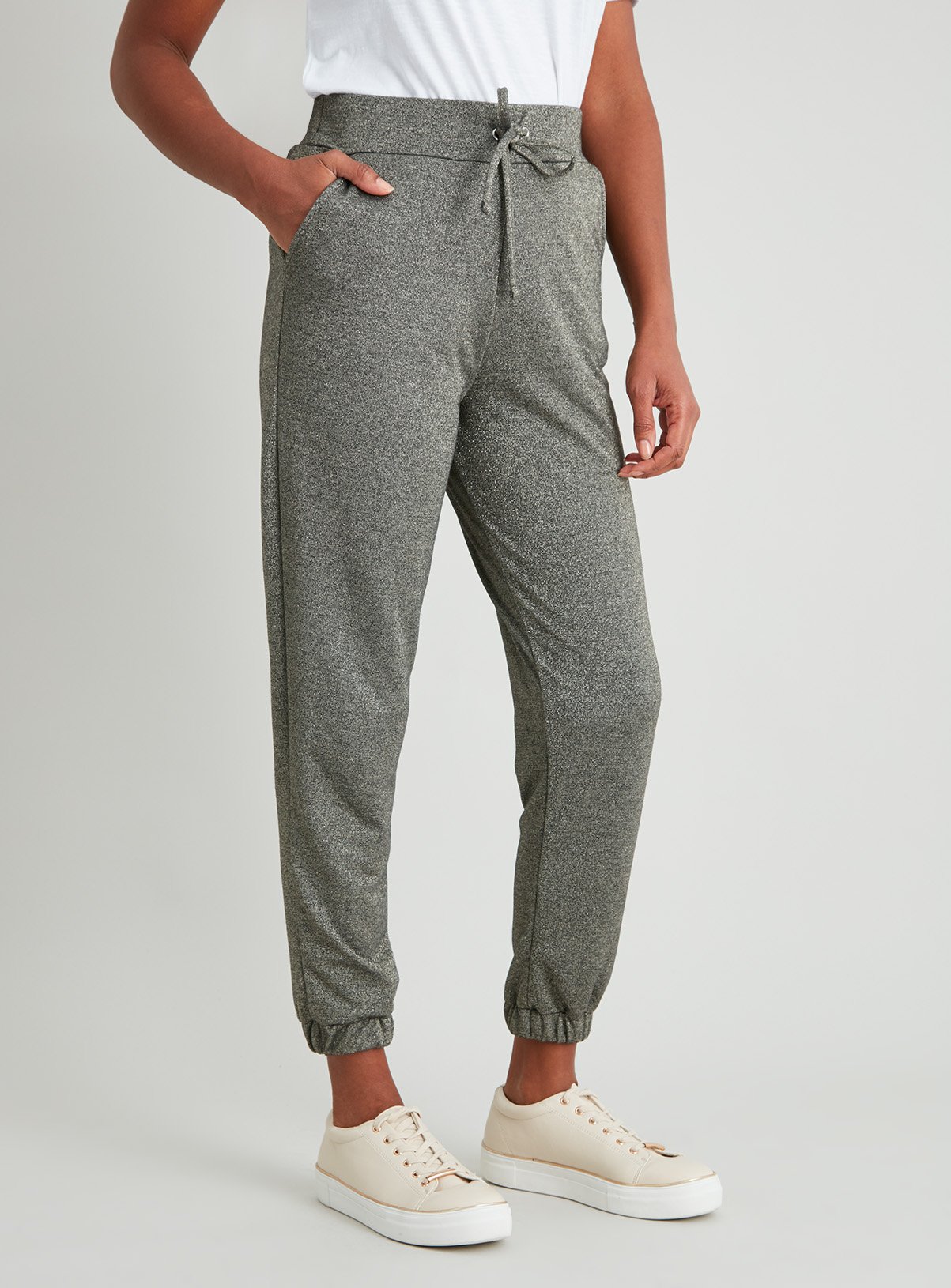 sparkly joggers