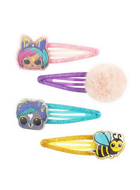 Buy . Surprise! Character Hair Clips 4 Pack - One Size | Accessories |  Argos