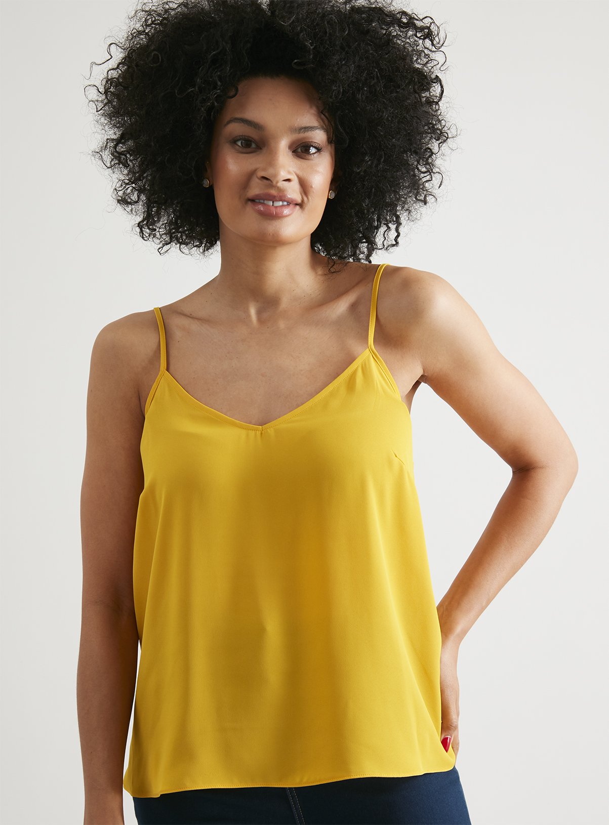 yellow cami