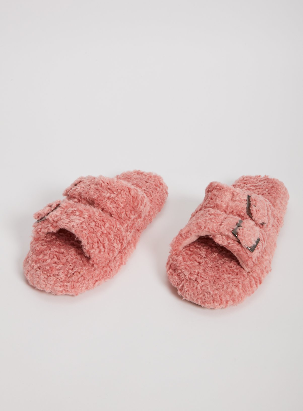 borg slider slippers