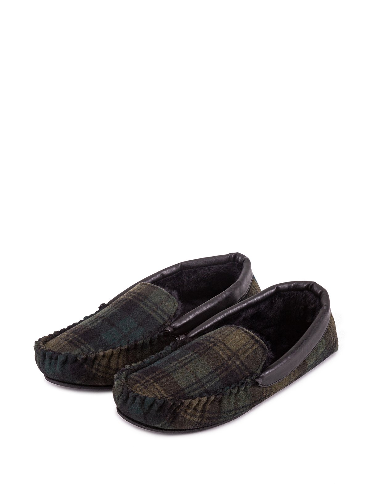 totes moccasin slippers mens