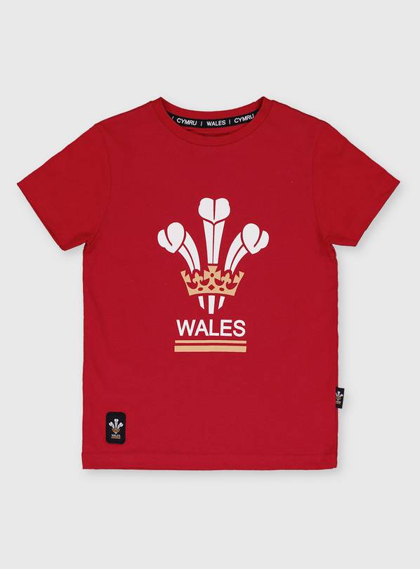 Red Wales T-Shirt - 1.5-2 years