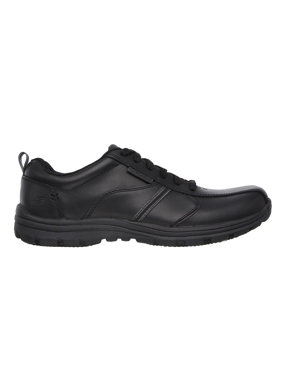 skechers black oxford shoes
