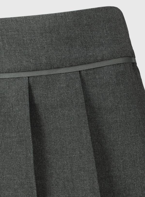 Grey school clearance skirt age 3-4