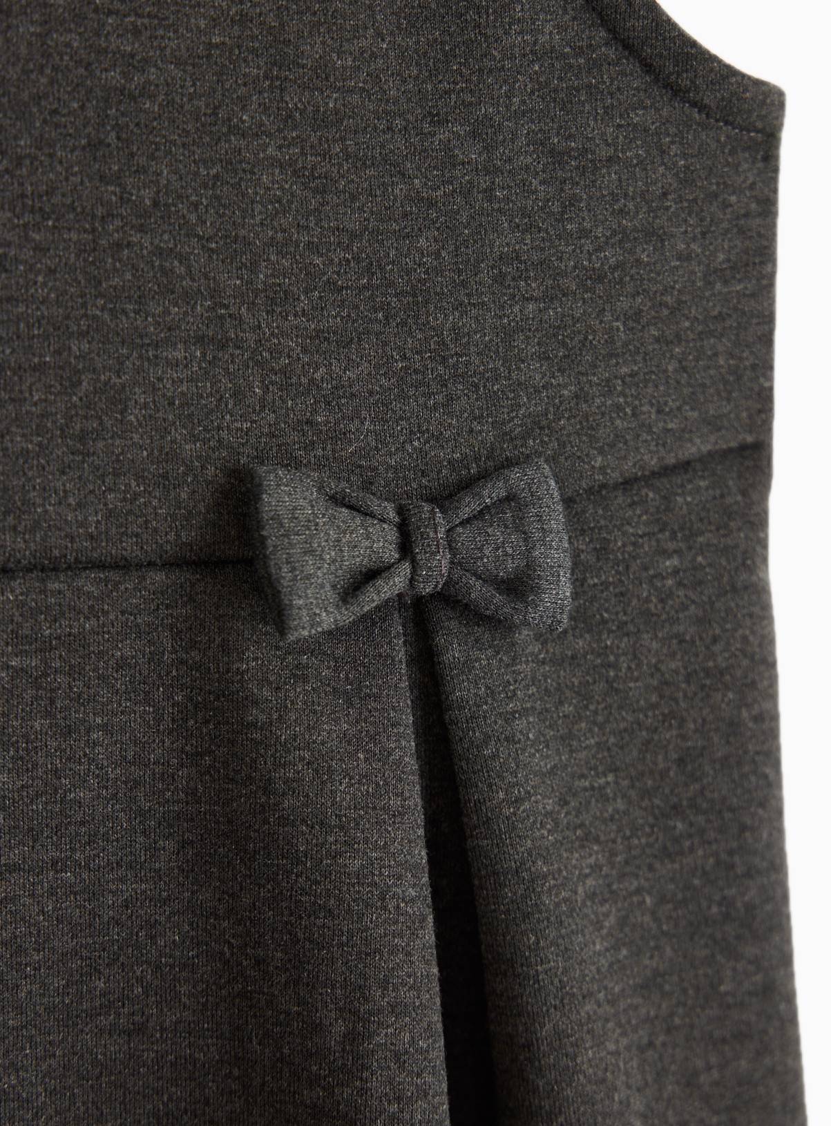 4 Pack Grey Jersey Pinafores 10 years - Image 2