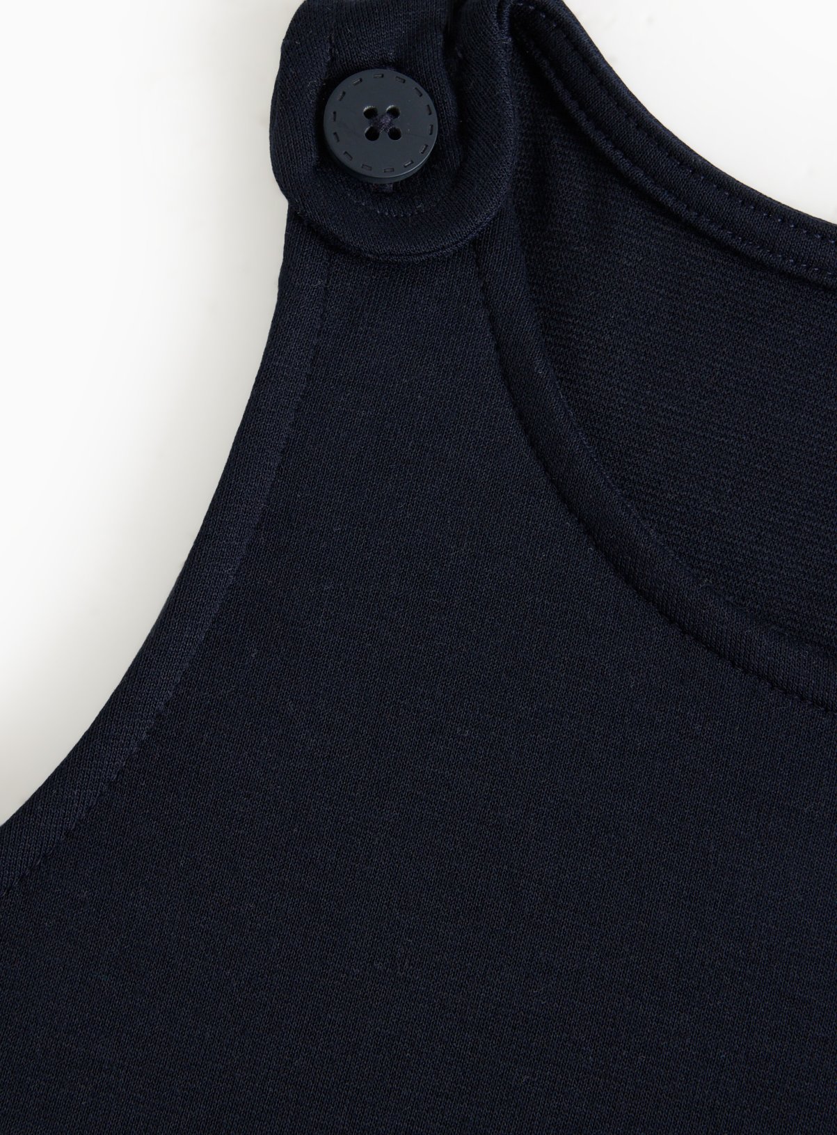 4 Pack Navy Jersey Pinafores 12 years - Image 4 thumbnail