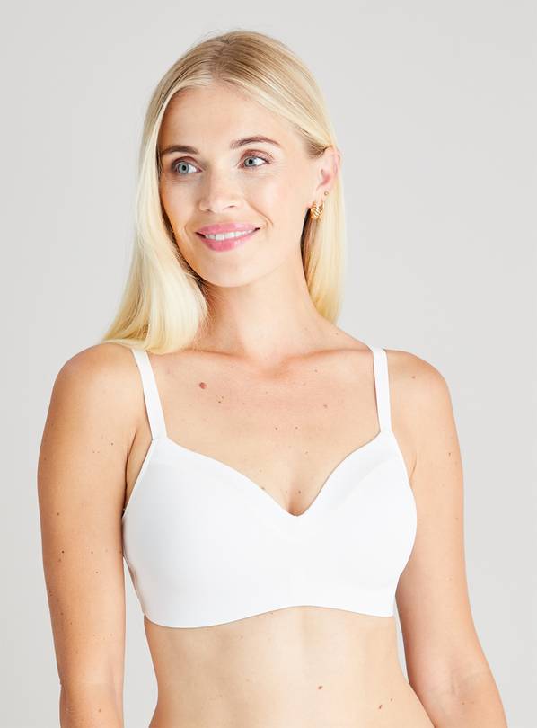 Buy Latte Nude & Ivory Non Wired T-Shirt Bra 2 Pack - 36E, Bras