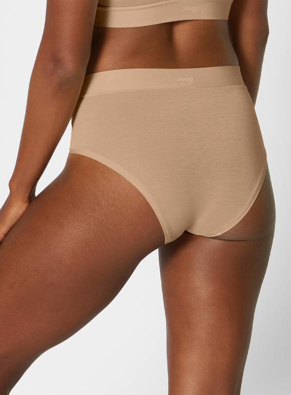 Sloggi 3Pk Microfibre Maxi Briefs Brush