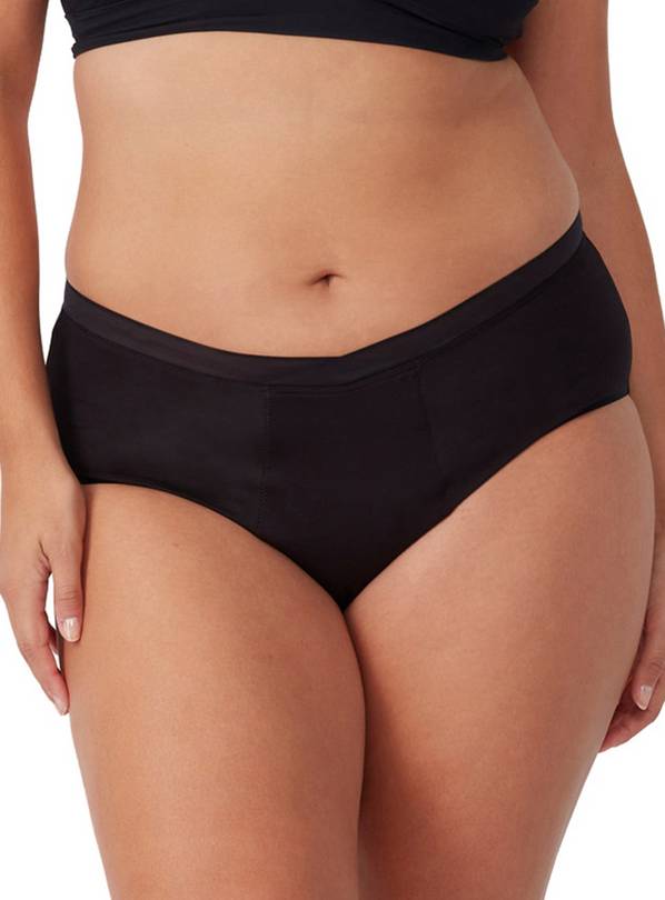 LOVE LUNA Hi Waisted Bamboo Brief 12-14