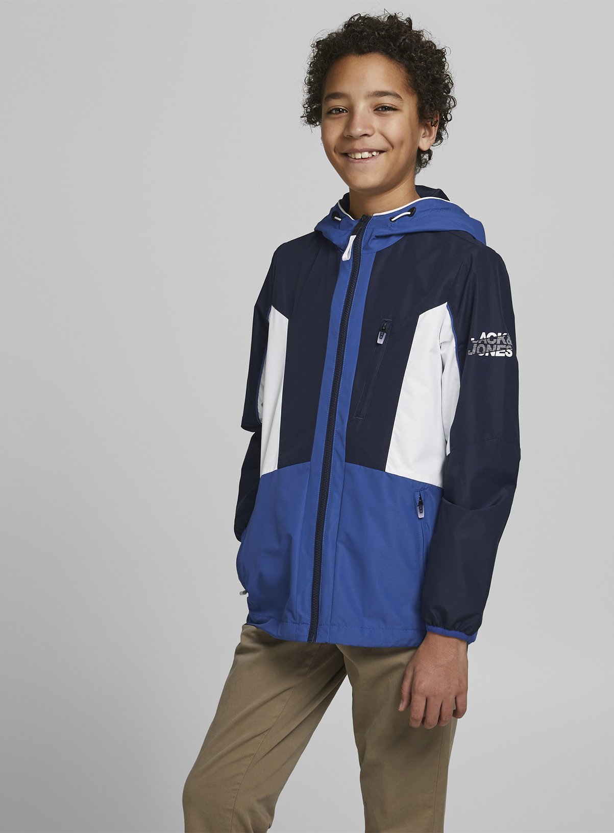 JACK & JONES Junior Navy Hooded Jacket review