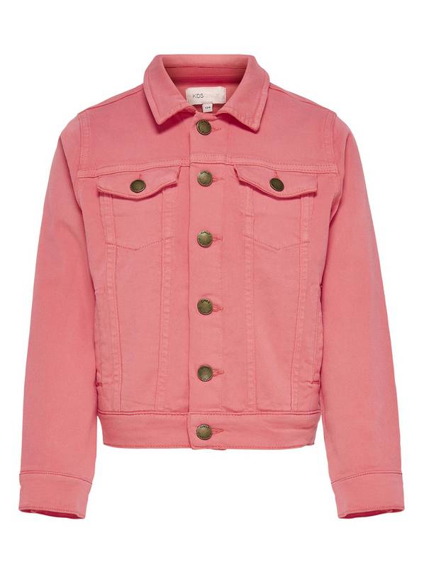 ONLY Kids Coral Denim Jacket - 10 years