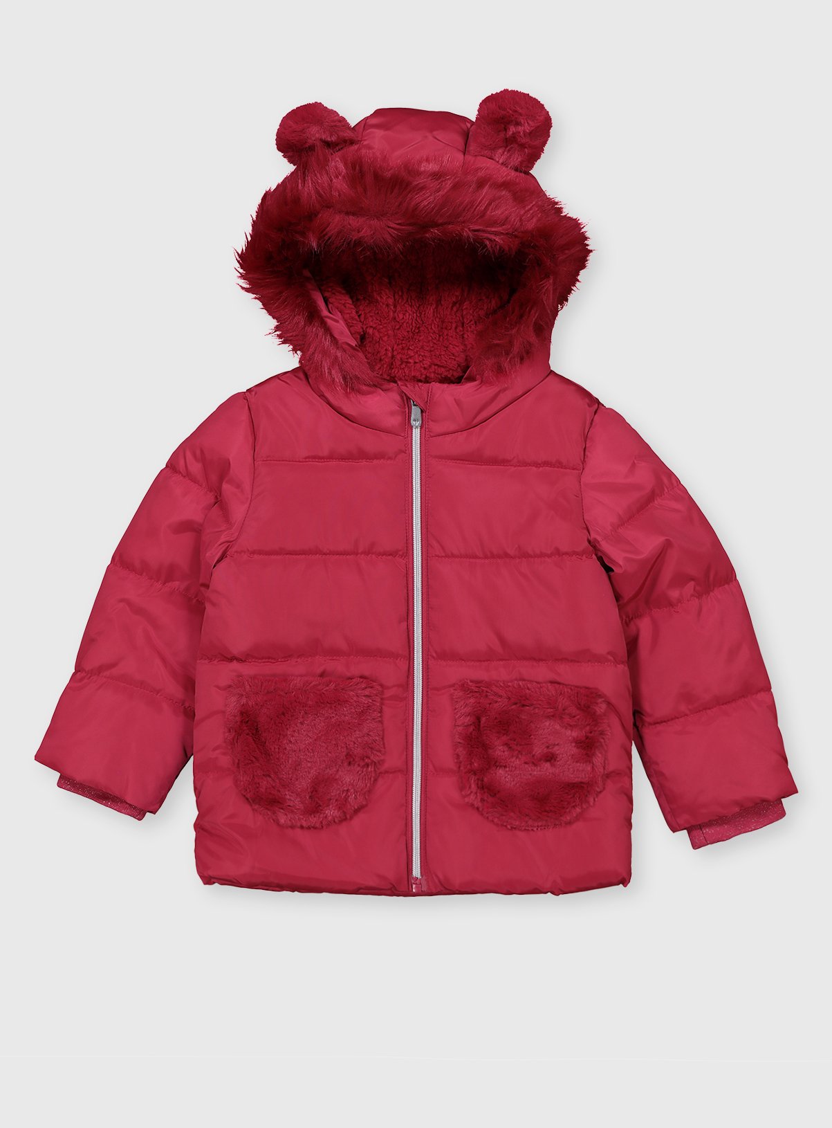 Berry Padded Hooded Coat review