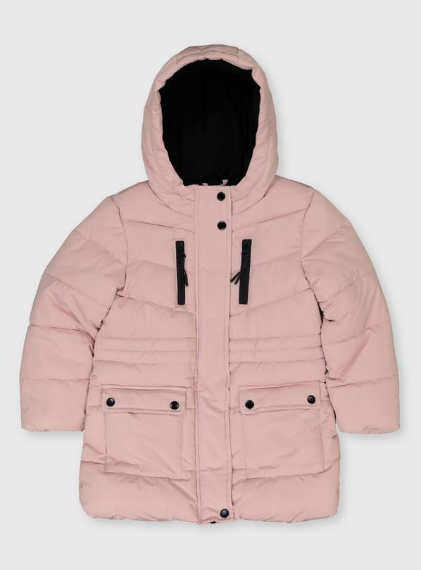 Pink Performance Parka With Hood - 4-5 years
