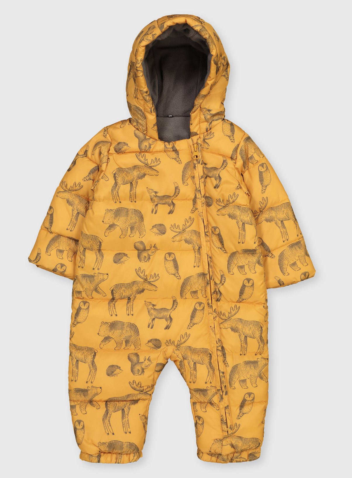 Mustard Animal Print Snowsuit review