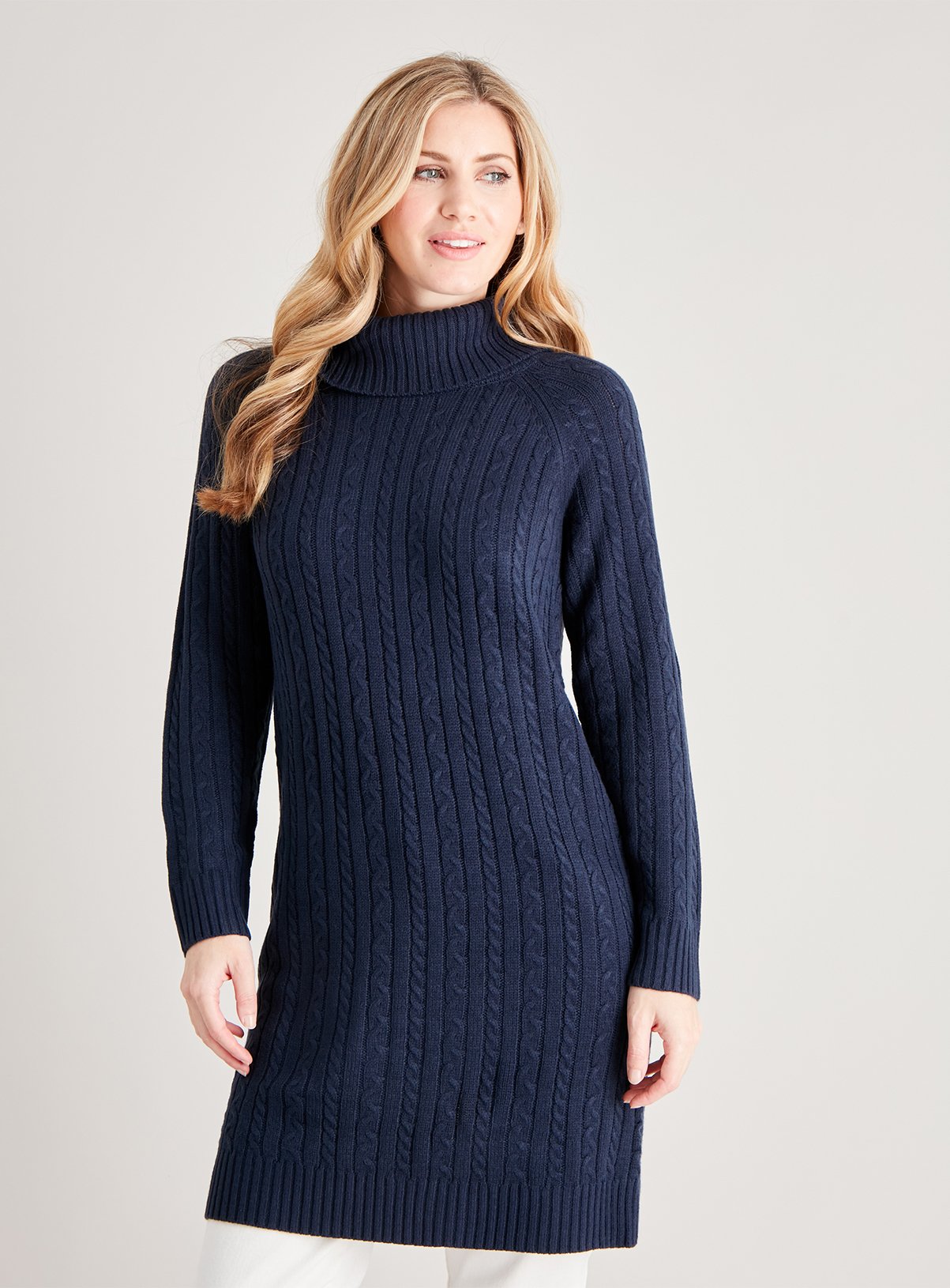 navy knitted dress next