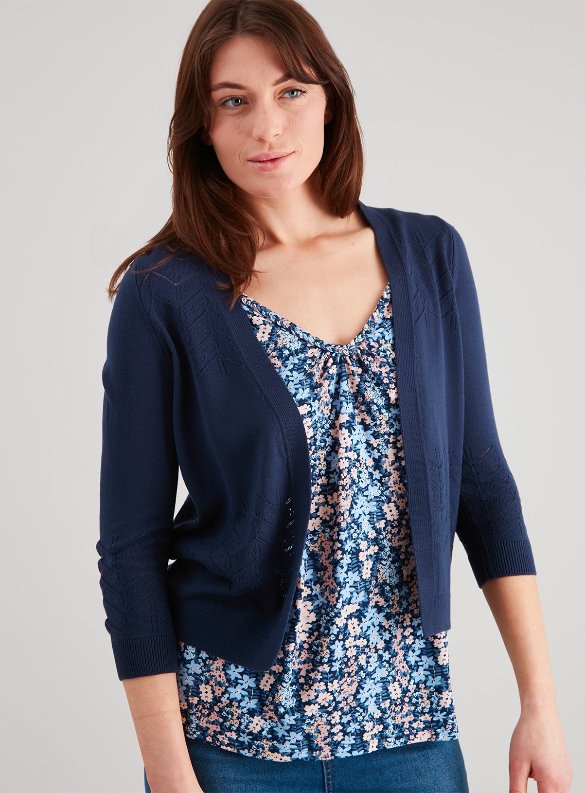 sainsburys navy cardigan