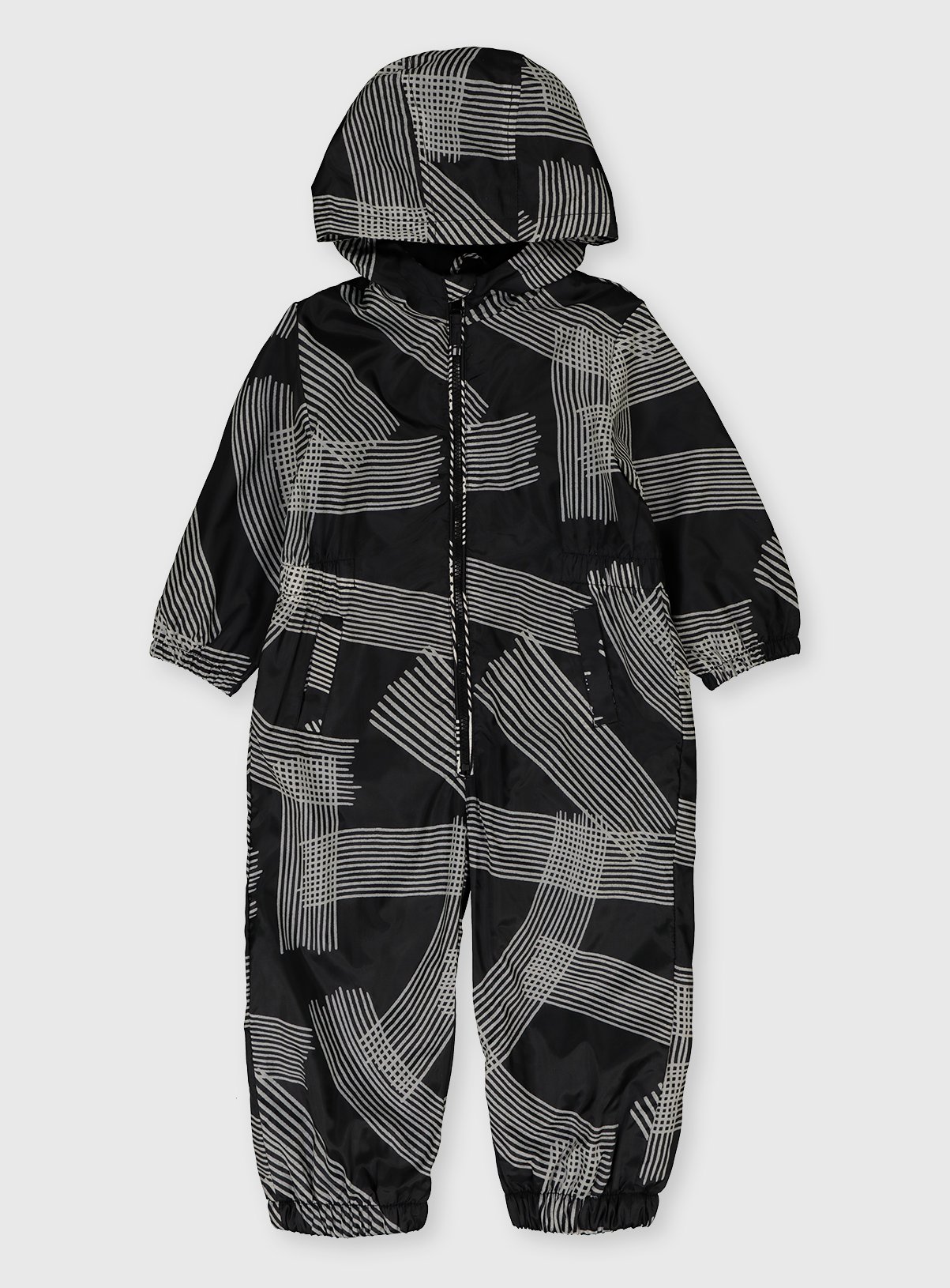 Abstract Print Fleece Lined Puddlesuit review