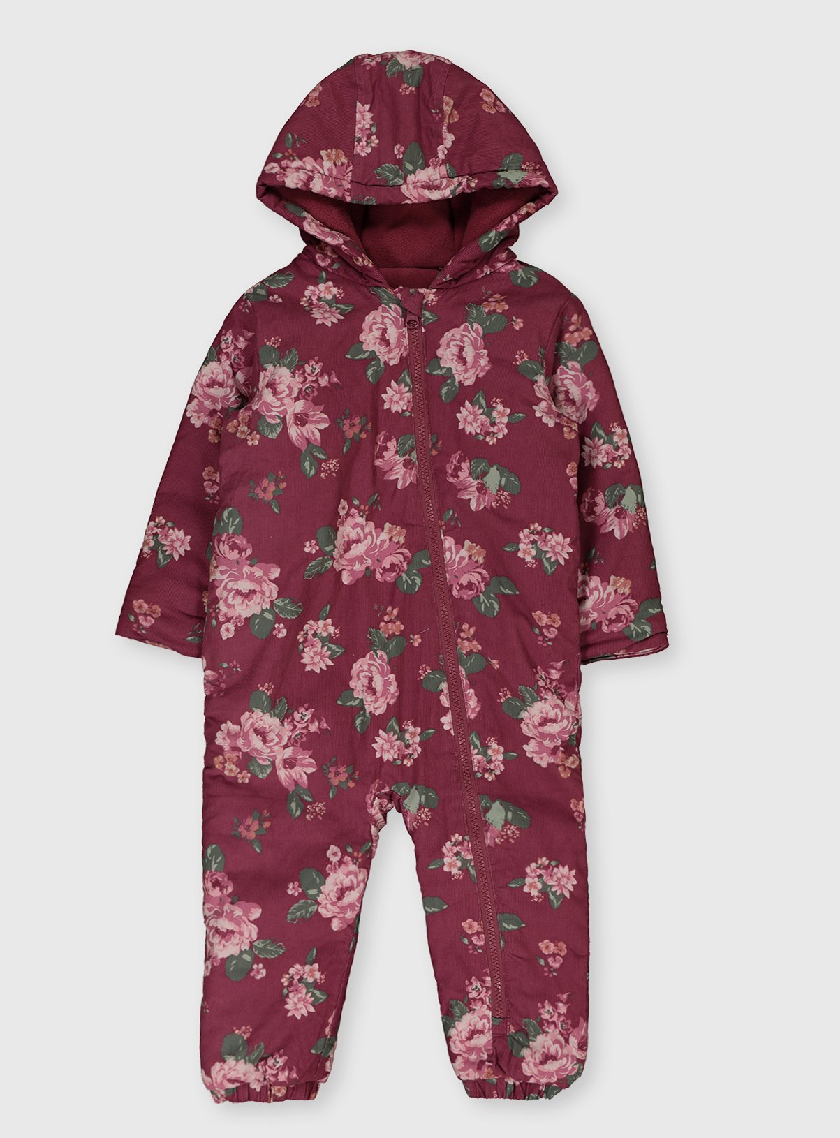 Berry Floral Corduroy Snowsuit review