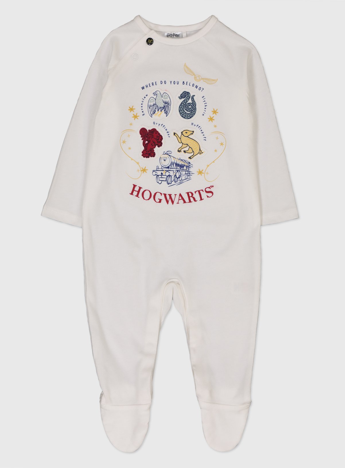 Snuggle This Muggle Harry Potter Inspired New Born Baby Boy Girl Sleepsuit Designed and Printed in The UK Using 100/% Fine Combed Cotton