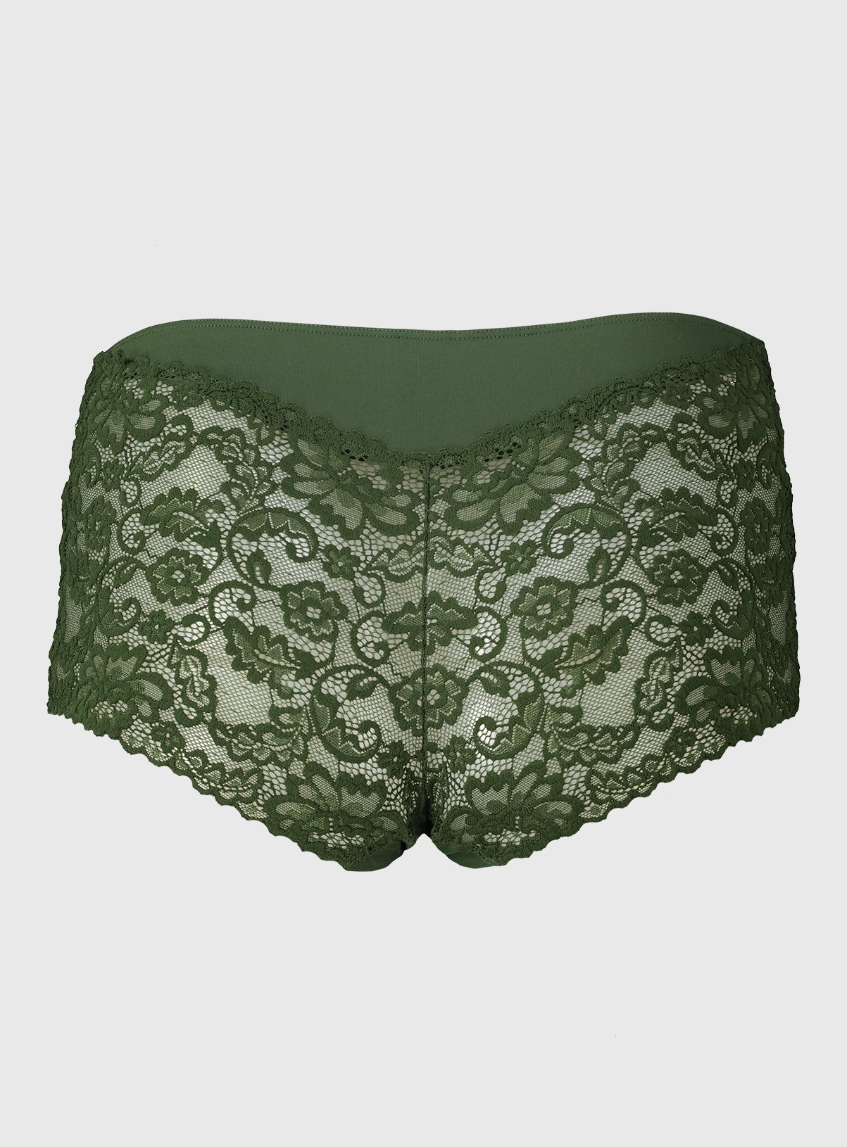 sku 3pk Wide Galloon Short Lisa Lace:Purple:16 - Image 3 thumbnail