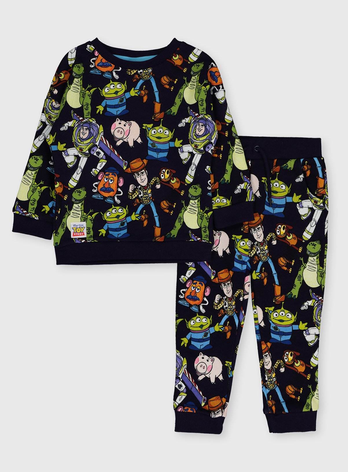 Disney Toy Story Boys 2-Piece Shirt and Jogger Pant Set