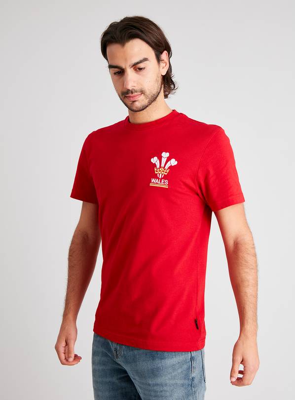 Wales Rugby Red T-Shirt - XS
