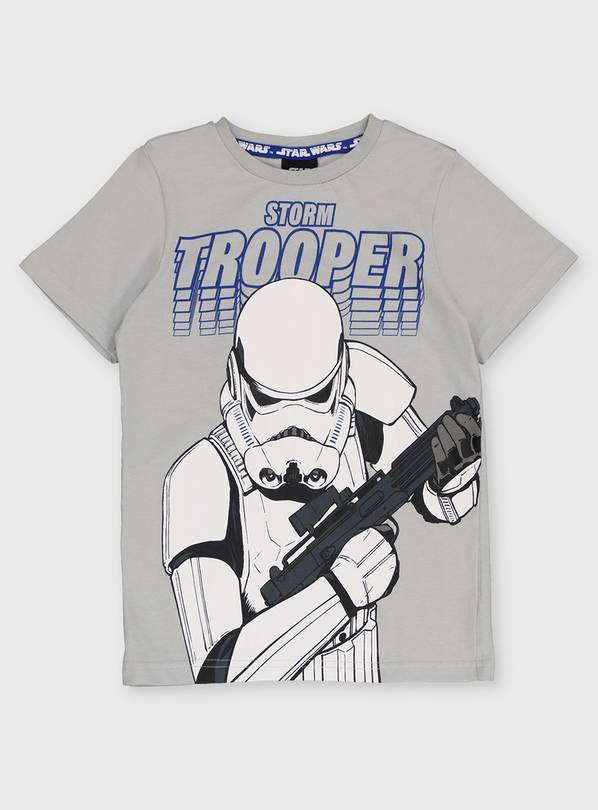 Star Wars Storm Trooper Grey T-Shirt - 3 years