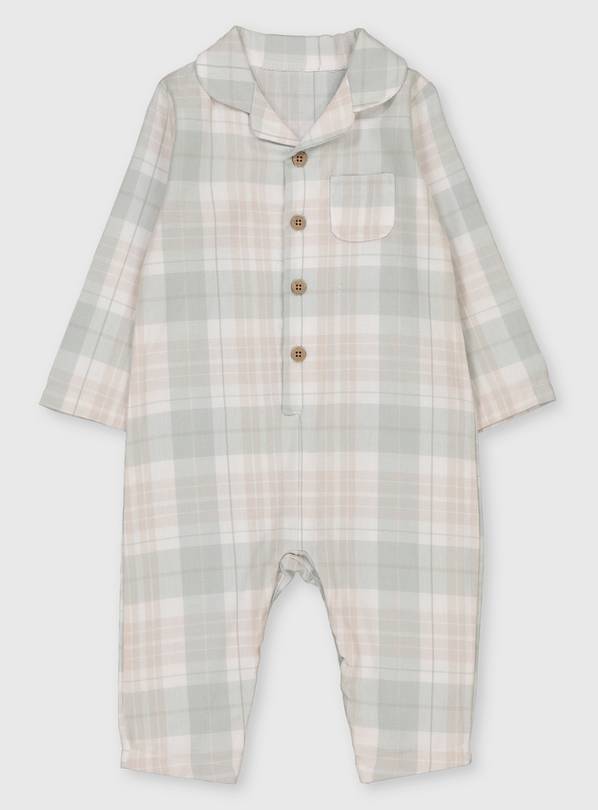 Buy Woven Check Romper - 18-24 months | All-in-ones and rompers | Argos