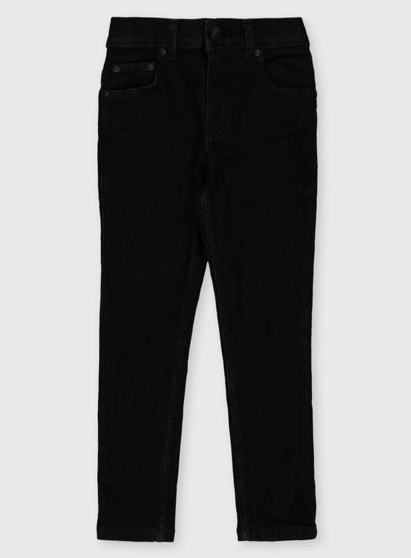 Black Wash Skinny Jeans - 8 years