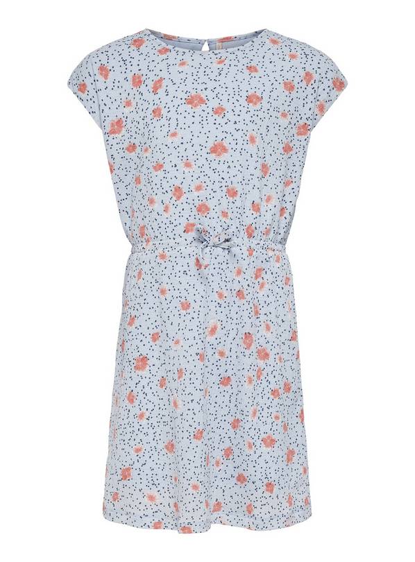 ONLY Kids Blue Floral & Spot Print Dress - 9-10 years