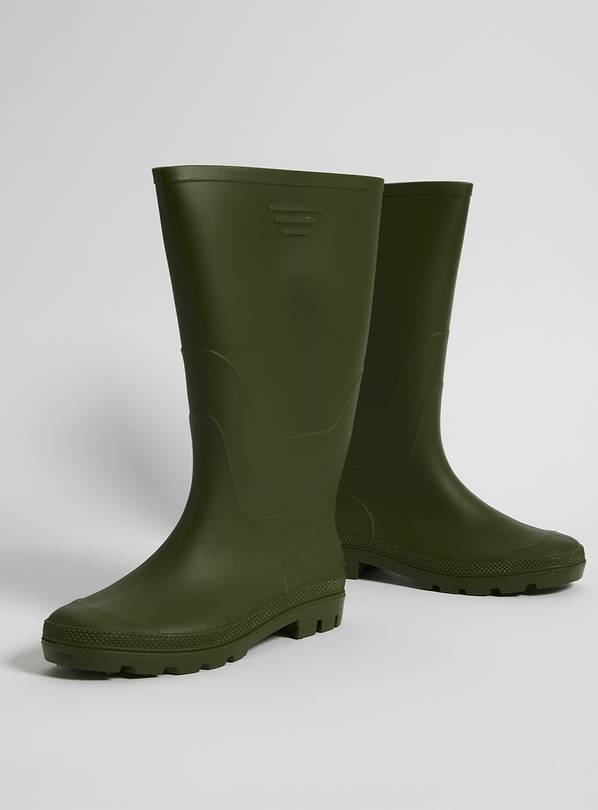 Khaki Wellies 8