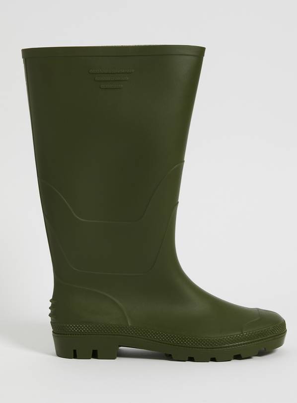 Buy Khaki Wellies 11 Boots and wellies Argos