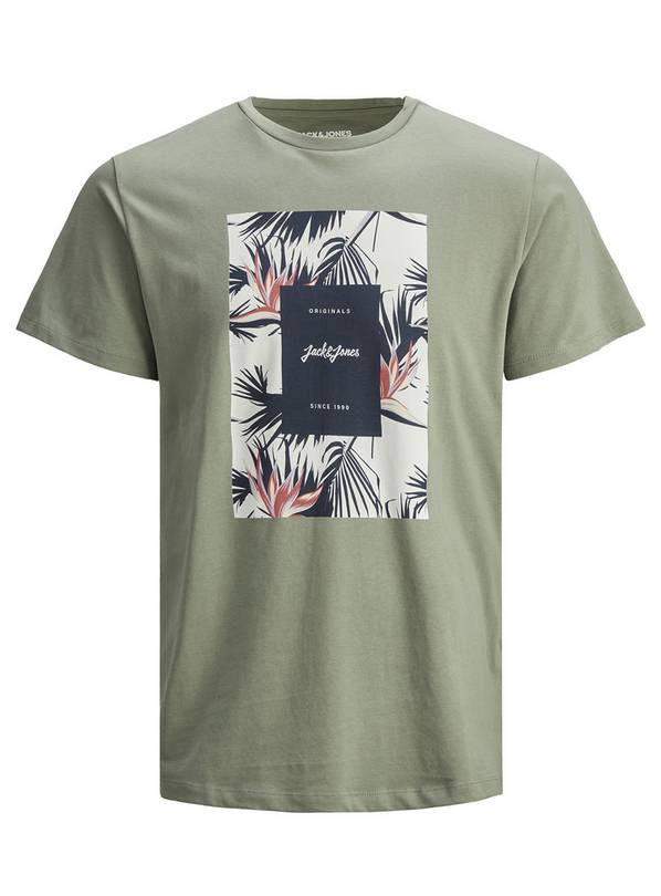 Buy JACK & JONES Junior Green Graphic TShirt 1112 years Tshirts