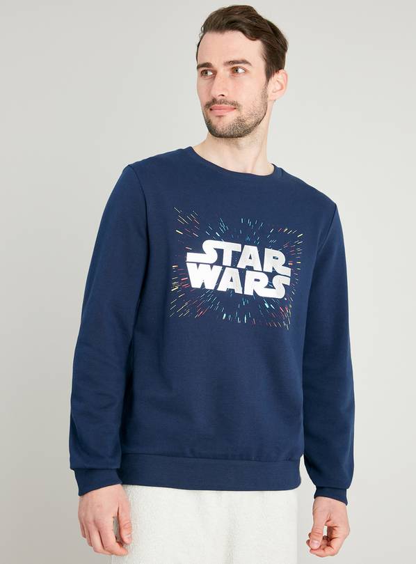 Men's Family Star Wars Navy Sweatshirt - M