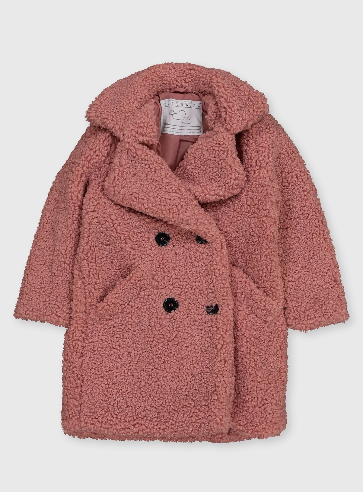 Pink Boucl√© Coat review