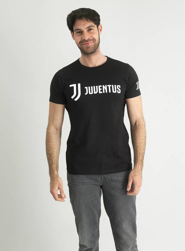 Black 'Juventus' Crew Neck T-Shirt - XL