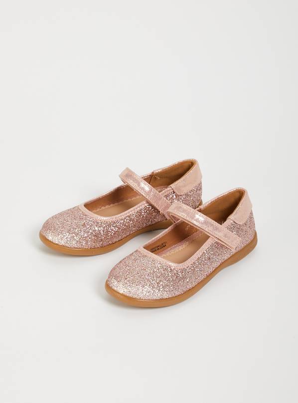 Pink Glittery Bumper Shoes - 7 Infant