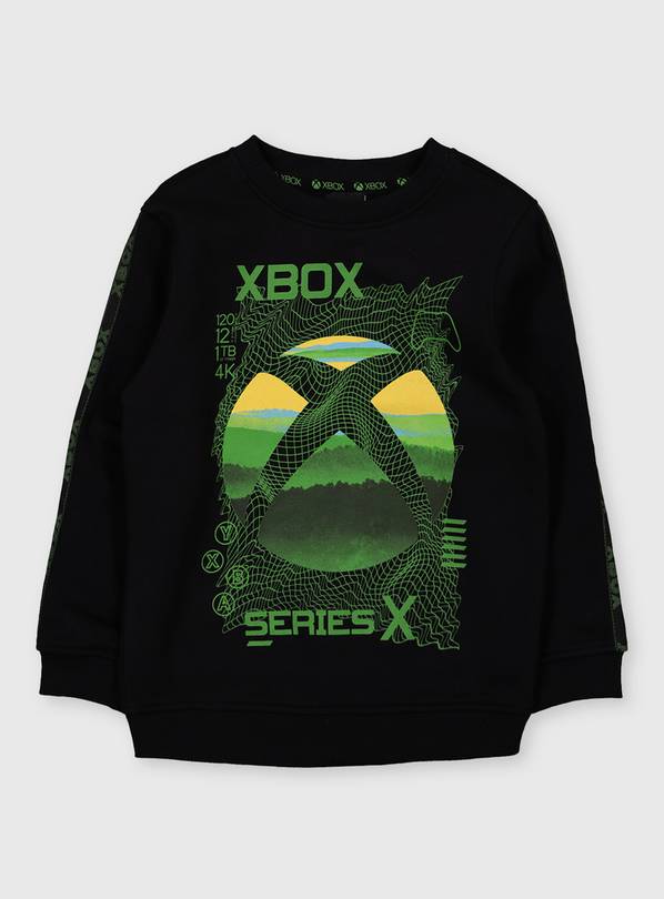 XBOX Black 'Series X' Sweatshirt - 10 years