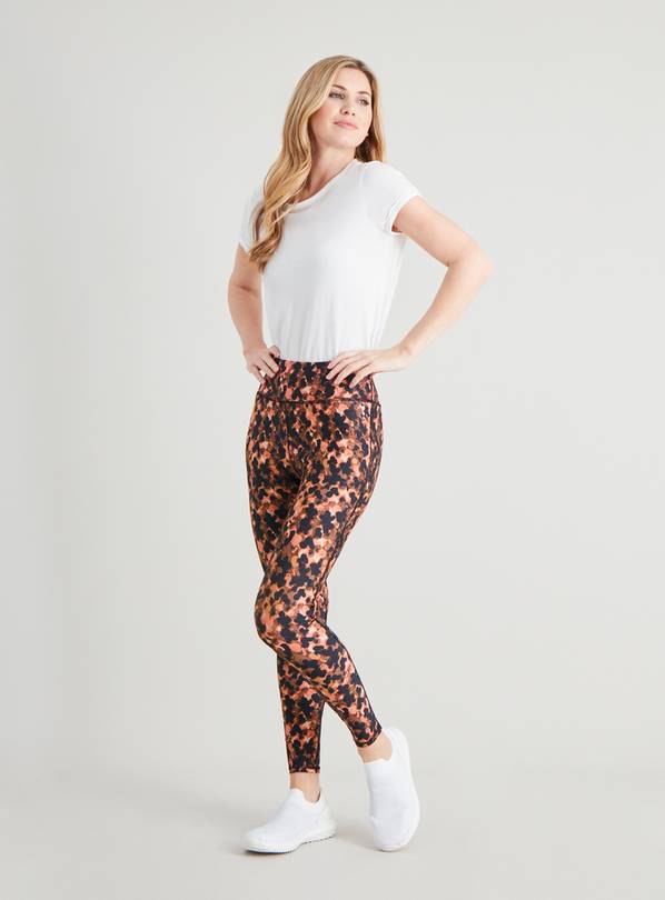 Buy Active Abstract Print Moisture Wicking Leggings - 12